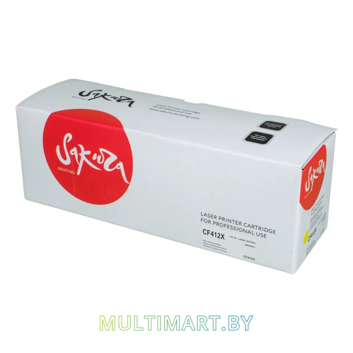 Картридж Sakura Printing SACF412X (аналог HP CF412X)